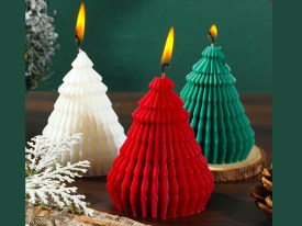 Molde silicona arbolito navidad